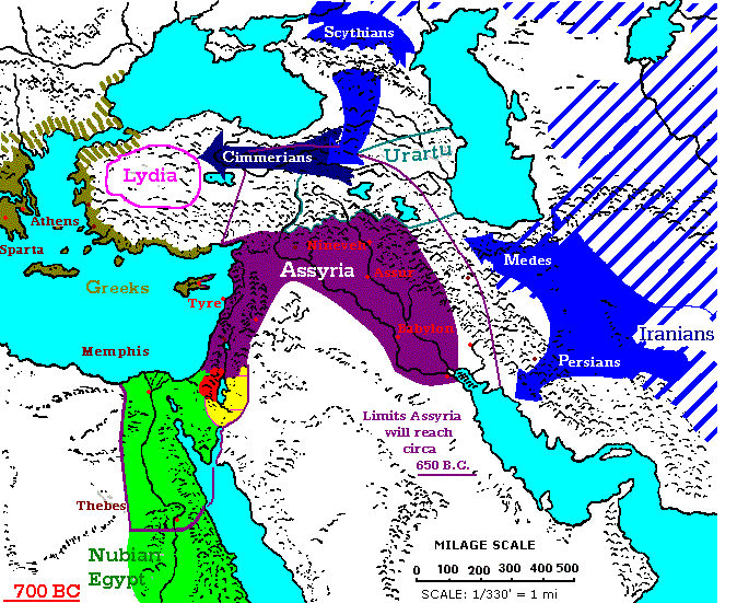 700 - 600 BC