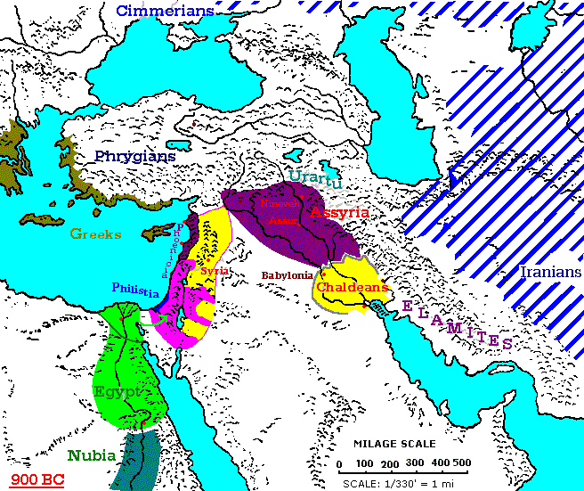900 - 800 BC