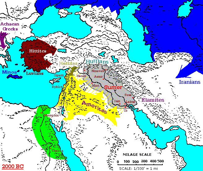 2000 - 1900 BC